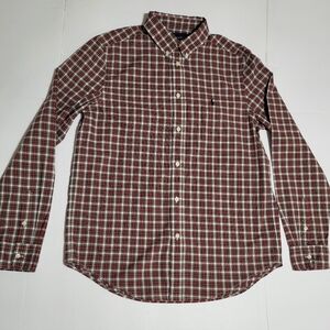 (#15) Polo By Ralph Lauren  Red Plaid Button-Down Shirt